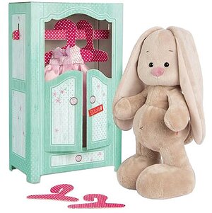 Мягкая игрушка Зайка Ми в шкафчике 25 см коллекция Mi Style Budi Basa фото 1