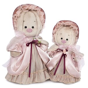 Мягкая игрушка Зайка Ми барышня в жемчужном 25 см коллекция Барышня и Кавалер Budi Basa фото 2