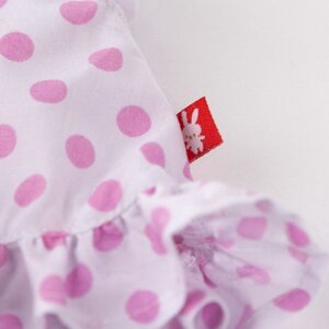Одежда для Зайки Ми 32 см - Пижама Розовый горошек Budi Basa фото 3