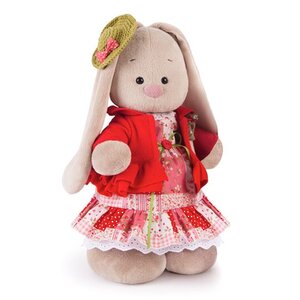 Мягкая игрушка Зайка Ми Маково-красная 32 см коллекция Прованс Budi Basa фото 3
