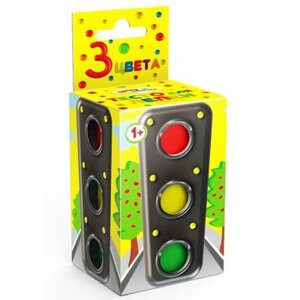 Набор для лепки "Тесто из детства", 3 цвета