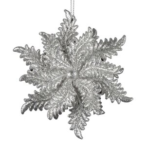 Елочная игрушка Снежинка Arctic Lace 12 см, подвеска