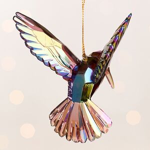 Елочная игрушка Колибри Crystal Bronze 10 см, подвеска Kurts Adler фото 3