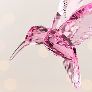 Елочная игрушка Колибри Crystal Pink 10 см, подвеска Kurts Adler фото 2