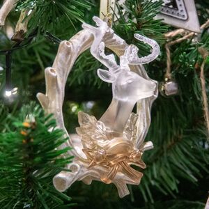 Елочная игрушка Зимний Лес - Олень 10 см, подвеска Kurts Adler фото 2