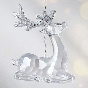 Елочная игрушка Хрустальный Олень Ларри 9 см, подвеска Kurts Adler фото 5