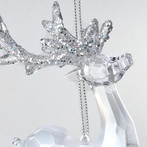 Елочная игрушка Хрустальный Олень Ларри 9 см, подвеска Kurts Adler фото 2