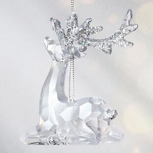 Елочная игрушка Хрустальный Олень Ларри 9 см, подвеска Kurts Adler фото 3