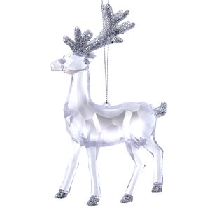Елочная игрушка Хрустальный Олень Клири 15 см, подвеска Kurts Adler фото 7