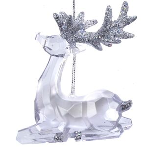 Елочная игрушка Хрустальный Олень Ларри 9 см, подвеска Kurts Adler фото 7