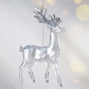 Елочная игрушка Хрустальный Олень Клири 15 см, подвеска Kurts Adler фото 5