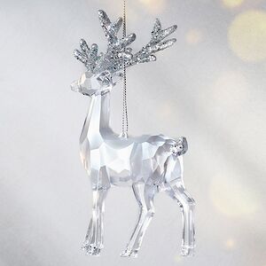 Елочная игрушка Хрустальный Олень Клири 15 см, подвеска Kurts Adler фото 3