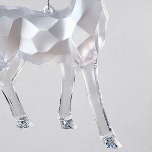 Елочная игрушка Хрустальный Олень Клири 15 см, подвеска Kurts Adler фото 6