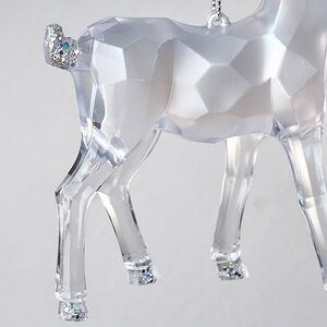 Елочная игрушка Хрустальный Олень Клири 15 см, подвеска Kurts Adler фото 4