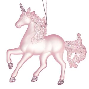Елочная игрушка Единорог Маттео 11 см, подвеска