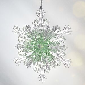 Елочная игрушка Снежинка Frozen Grace 13 см, подвеска Kurts Adler фото 3