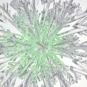 Елочная игрушка Снежинка Frozen Grace 13 см, подвеска Kurts Adler фото 4