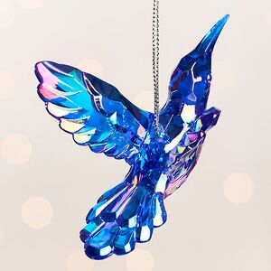 Елочная игрушка Колибри де Риволи 7 см, голубая, подвеска Kurts Adler фото 3