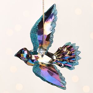 Елочная игрушка Радужный Голубь 6 см, подвеска Kurts Adler фото 6