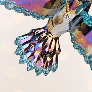 Елочная игрушка Радужный Голубь 6 см, подвеска Kurts Adler фото 4