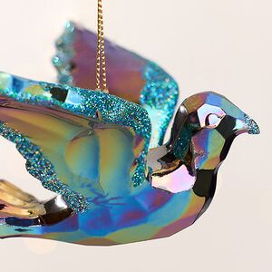 Елочная игрушка Радужный Голубь 6 см, подвеска Kurts Adler фото 2
