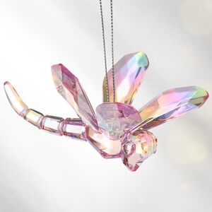 Елочная игрушка Стрекоза Rose Murmure 5 см, подвеска Kurts Adler фото 4