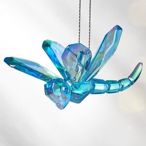 Елочная игрушка Стрекоза Bleu Murmure 5 см, подвеска Kurts Adler фото 2