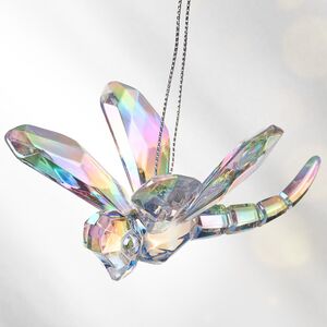 Елочная игрушка Стрекоза Blanc Murmure 5 см, подвеска Kurts Adler фото 2