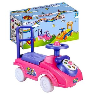 Каталка "Ну, Погоди!" с телефоном 1TOY фото 1