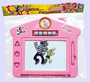 Доска для рисования "Ну, погоди", домик 1TOY фото 1