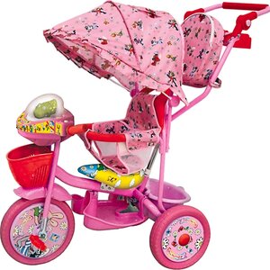 Велосипед "Ну, погоди!", 11"/9" с тентом 1TOY (1Той) фото 1