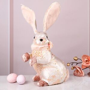 Декоративная фигура Пасхальный Кролик Флори 37 см