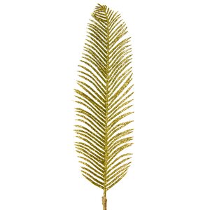 Декоративный лист Сияющий Мантерис 33 см, золотой Peha фото 4