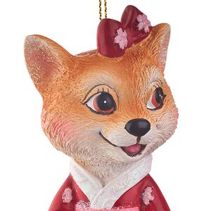 Елочная игрушка Собачка Сиба-Ину 10 см Goodwill фото 2