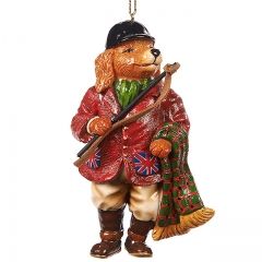 Елочная игрушка Пес Охотник 11 см Goodwill (Гудвилл) фото 1