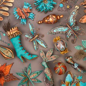Елочная игрушка Птичка Ферндаун с Молуккских Островов 18 см, клипса Winter Deco фото 3