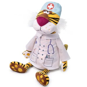 Мягкая игрушка Тигр 32 см - Доктор Фердинанд Шварц Budi Basa фото 1