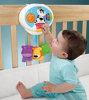 Мобиль "Веселые друзья" (2 в 1) Fisher Price (Фишер Прайс) фото 2