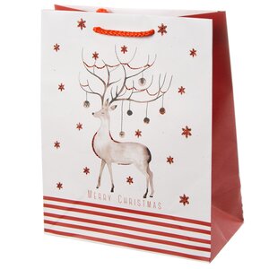 Подарочный пакет Fairy Christmas - Волшебный Олень 25*20 см