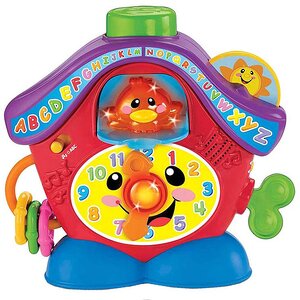 Часы с кукушкой "Смейся и учись" Fisher Price фото 1