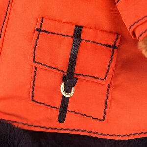 Мягкая игрушка Собака Ваксон в оранжевой ветровке 25 см Budi Basa фото 2