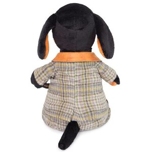Мягкая игрушка Собака Ваксон в сером костюме в клетку 25 см Budi Basa фото 4