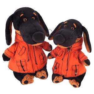 Мягкая игрушка Собака Ваксон в оранжевой ветровке 25 см Budi Basa фото 5