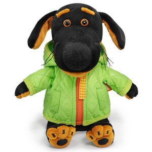 Мягкая игрушка Собака Ваксон Baby в стеганой курточке 19 см Budi Basa фото 1