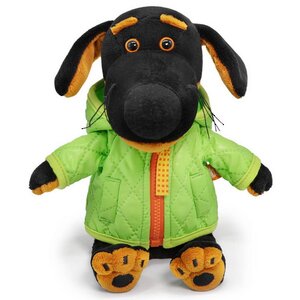 Мягкая игрушка Собака Ваксон Baby в стеганой курточке 19 см Budi Basa (Буди Баса) фото 1