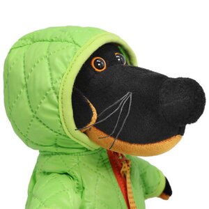 Мягкая игрушка Собака Ваксон Baby в стеганой курточке 19 см Budi Basa фото 3