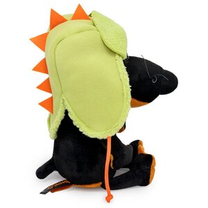 Мягкая игрушка Собака Ваксон Baby в шапке дракончик 19 см Budi Basa фото 3