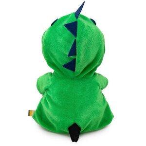 Мягкая игрушка Собака Ваксон Baby в комбинезоне Динозаврик 19 см Budi Basa фото 4