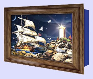 Объемный постер 