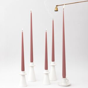 Высокая свеча 40 см Андреа Velvet кофе латте Candleslight фото 5